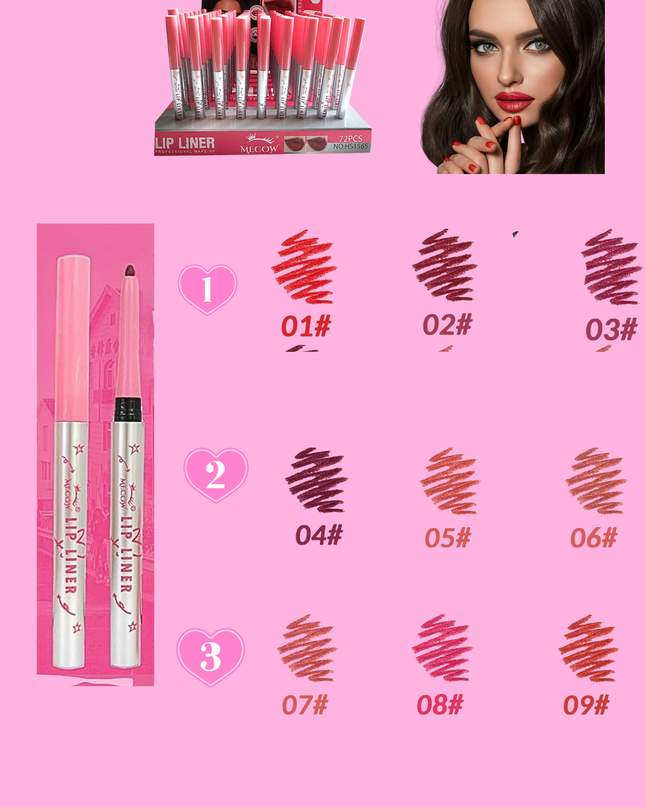 LIP LINER - retractable (easy to use)