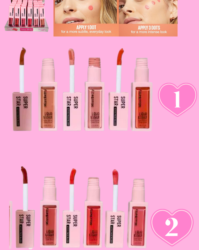 LIQUID BLUSH SUPER STAY - MISS BETTY- ( #S54463)