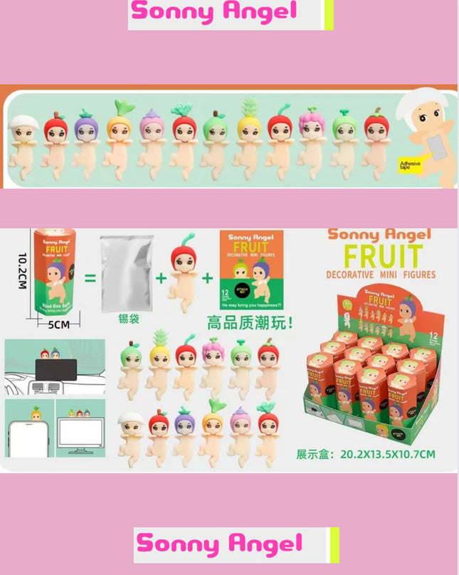 Sony Angel fruits- Blind box - surprise item ( 1 pcs) - can use for cellphone and tablet