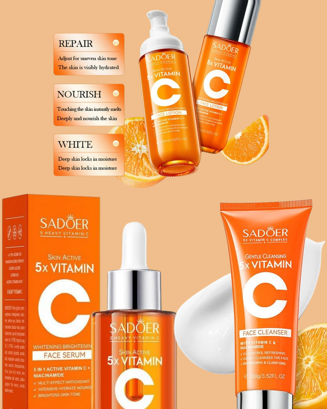 SADOER TREATMENT - SKIN CARE ( 5 pcs set )